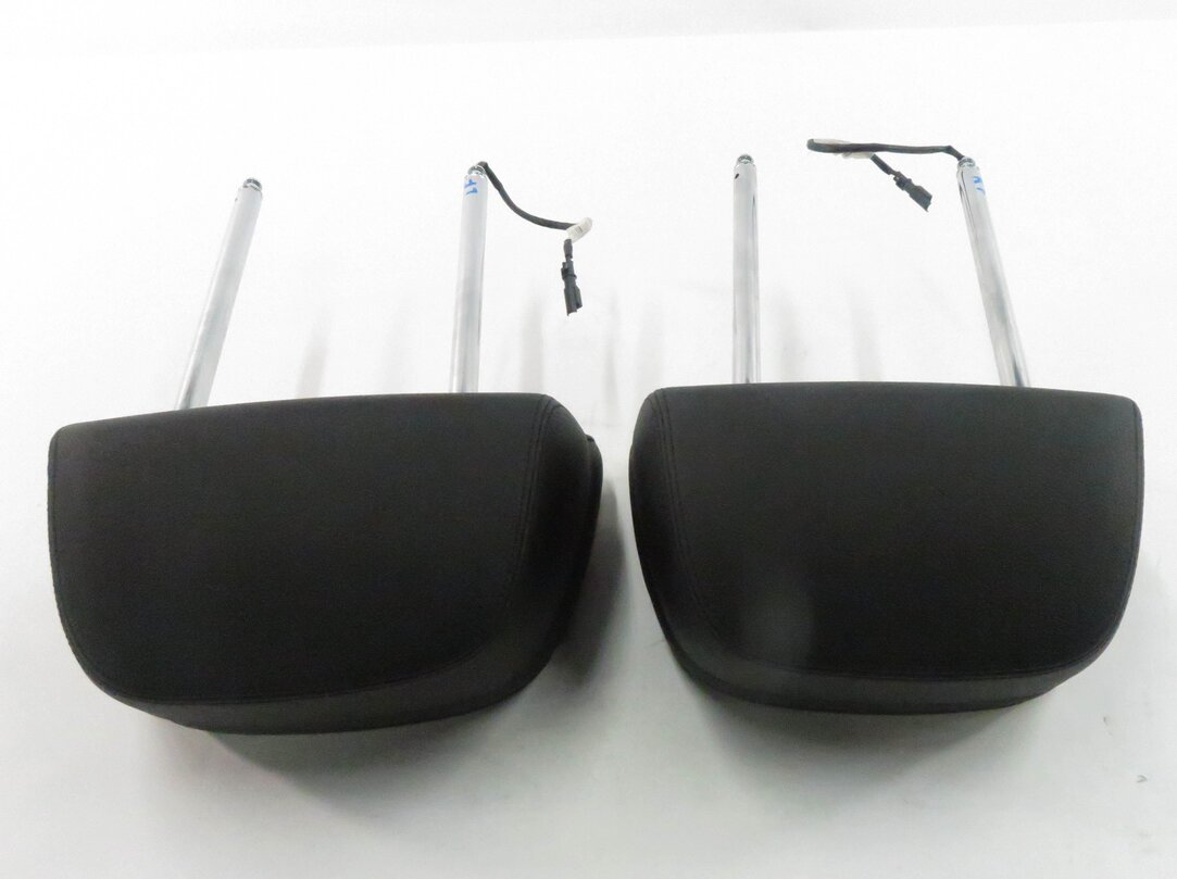 Thumbnail 9: 2011 BMW 550i (F10) FRONT LEFT & RIGHT HEADREST SET (BLACK DAKOTA LEATHER LCSW)