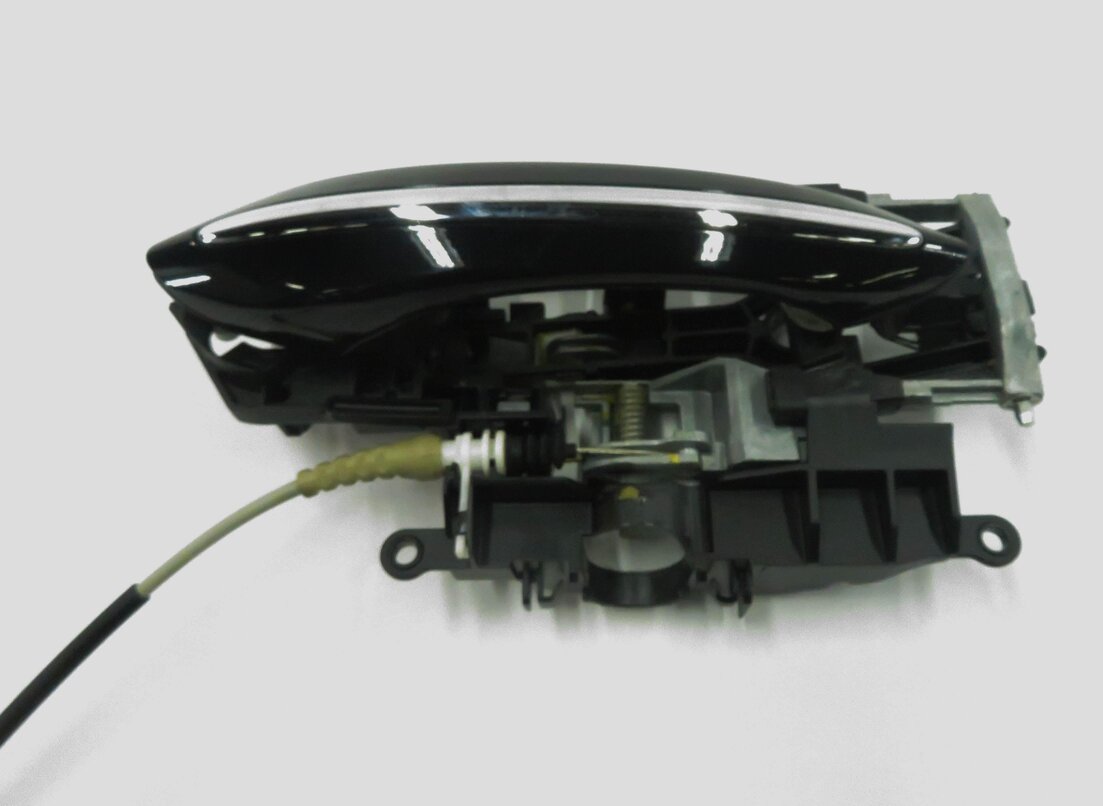 Thumbnail 6: 09-18 BMW 528i 535i 550i 740i 750i 760i RIGHT REAR COMFORT DOOR HANDLE (BLACK)