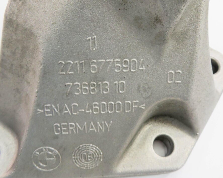 Thumbnail 7: 2011 BMW 550i (F10) 4.4L N63 TWIN TURBO - RIGHT MOTOR MOUNT w/ BRACKET SET-2
