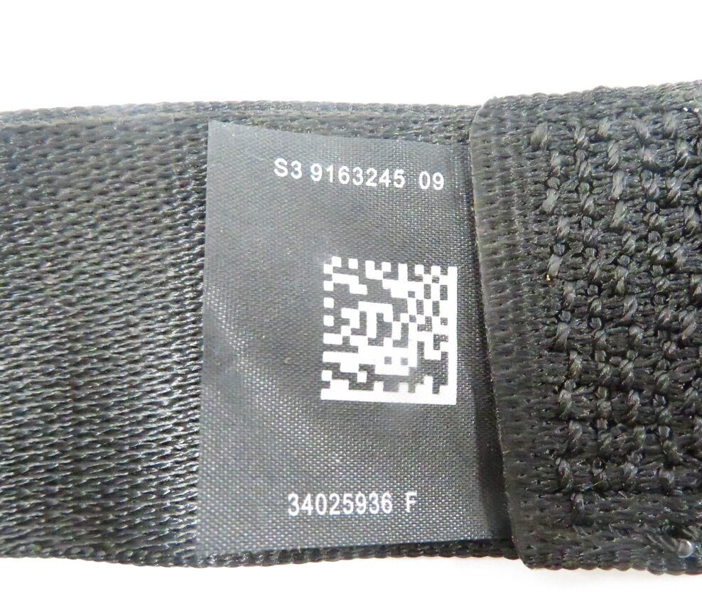 Thumbnail 9: 2014 BMW 535i (F10) REAR SEAT - SEATBELT RETRACTOR SET-3 (BLACK)