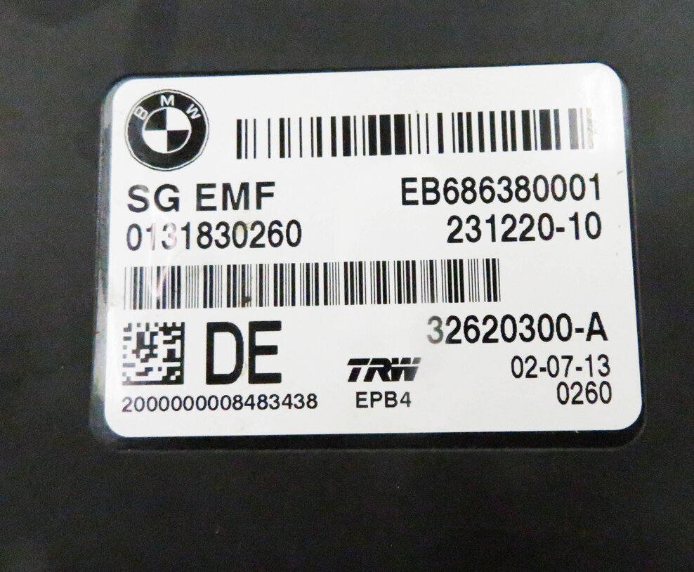 Thumbnail 5: 11-19 BMW 528i 535i 550i 640i 650i M5 M6 X3 X4 - PARKING BRAKE CONTROL MODULE