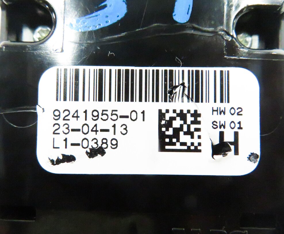 Thumbnail 10: 10-19 BMW 528i 535i 550i 650i M5 M6 X3 (F10 F12 F25) DRIVER P-FOLD WINDOW SWITCH