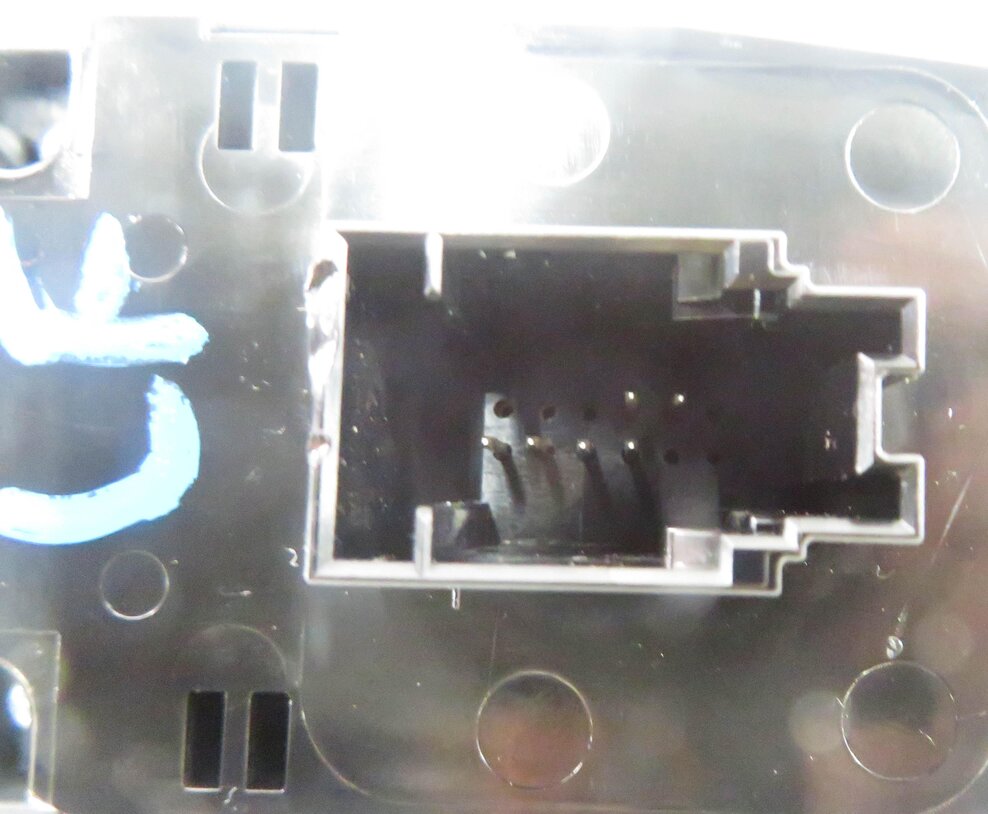 Thumbnail 9: 10-19 BMW 528i 535i 550i 650i M5 M6 X3 (F10 F12 F25) DRIVER P-FOLD WINDOW SWITCH