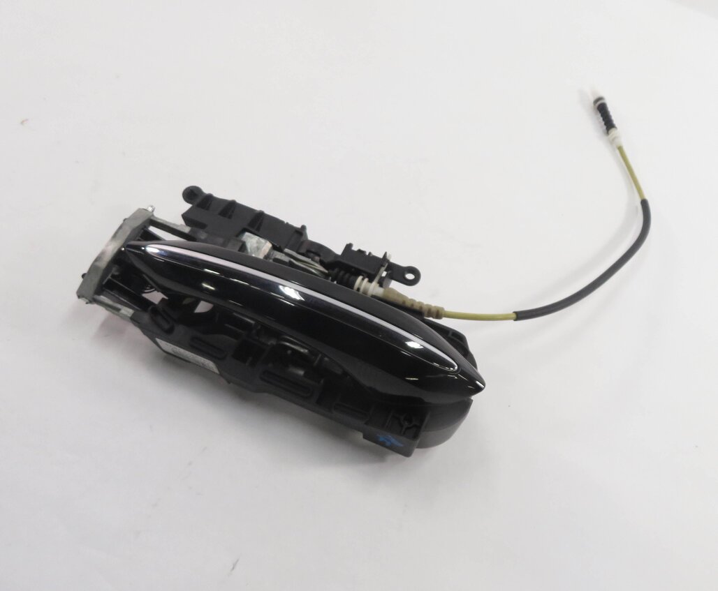 09-18 BMW 528i 535i 550i 740i 750i 760i RIGHT FRONT COMFORT DOOR HANDLE (BLACK)