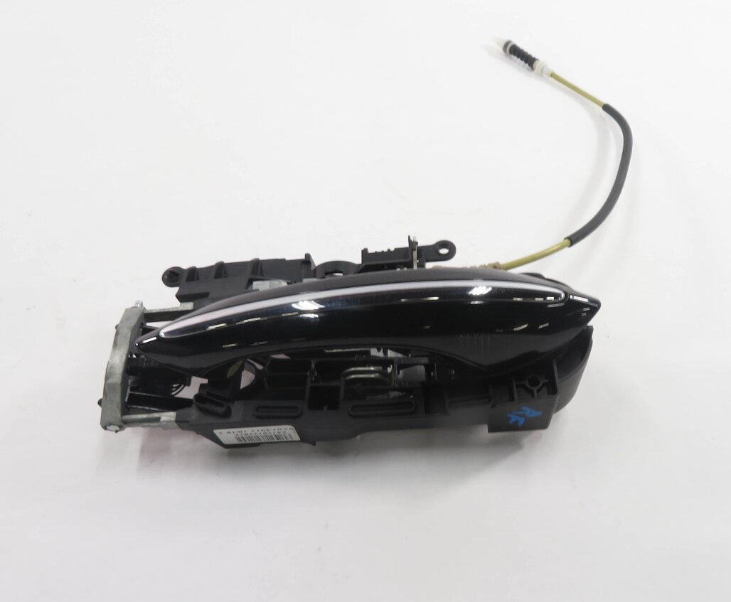 Thumbnail 2: 09-18 BMW 528i 535i 550i 740i 750i 760i RIGHT FRONT COMFORT DOOR HANDLE (BLACK)