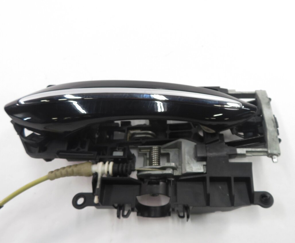 Thumbnail 6: 09-18 BMW 528i 535i 550i 740i 750i 760i RIGHT FRONT COMFORT DOOR HANDLE (BLACK)