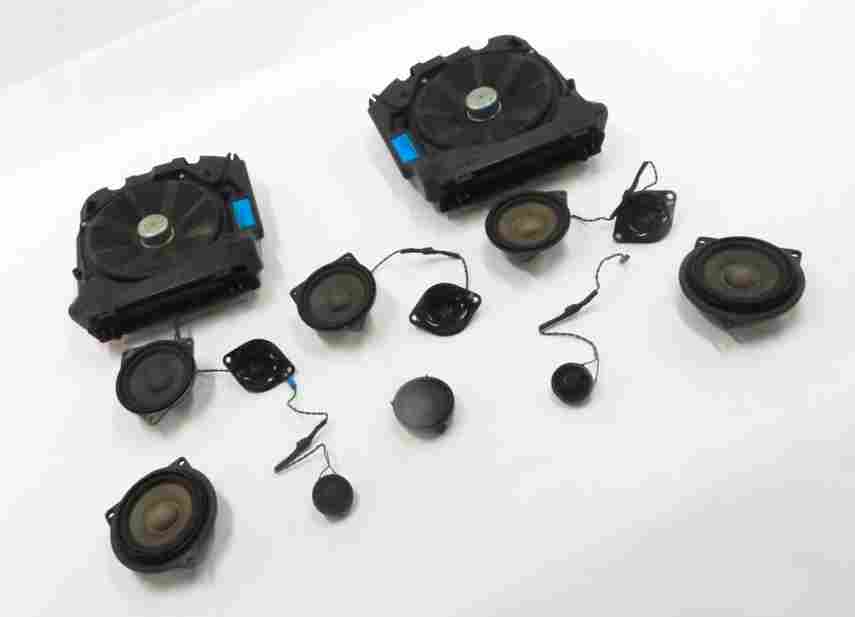 2014 BMW 535i (F10) HiFi AUDIO SUB SUBWOOFER TWEETER SPEAKER SET-13
