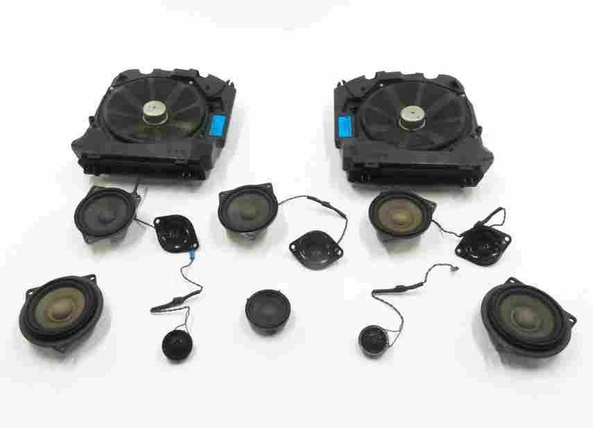 Thumbnail 2: 2014 BMW 535i (F10) HiFi AUDIO SUB SUBWOOFER TWEETER SPEAKER SET-13