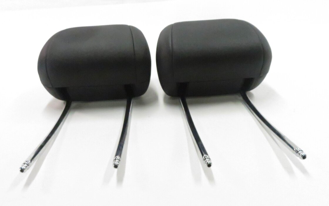 Thumbnail 3: 2014 BMW 535i (F10) FRONT LEFT & RIGHT HEADREST SET-2 (BLACK LEATHER)
