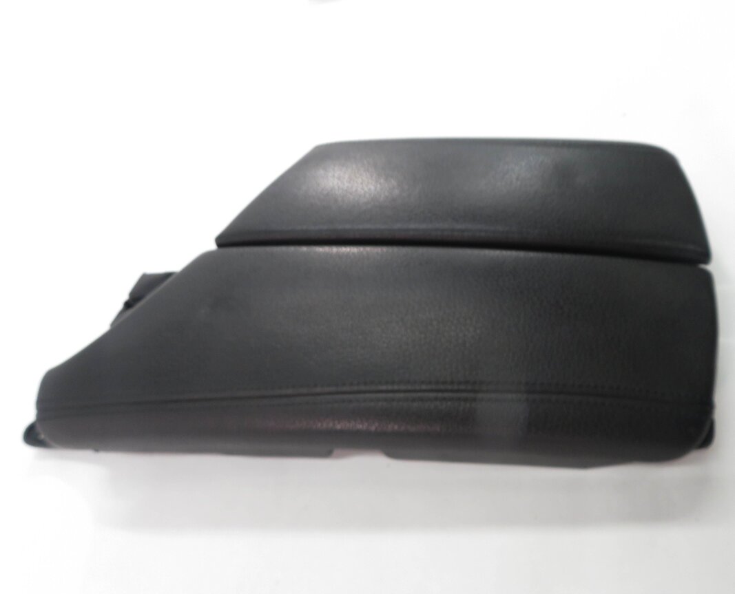 Thumbnail 4: 2011 BMW 528i 535i 550i (F10) FRONT CENTER CONSOLE ARM REST LID (BLACK LEATHER)