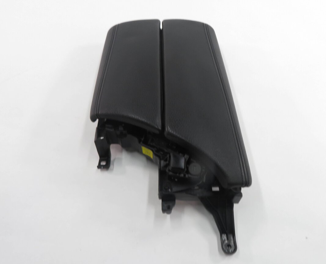 Thumbnail 6: 2011 BMW 528i 535i 550i (F10) FRONT CENTER CONSOLE ARM REST LID (BLACK LEATHER)