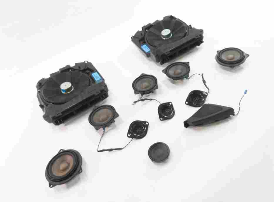 2011 BMW 535i (F10) HiFi AUDIO SUB SUBWOOFER TWEETER SPEAKER SET-12