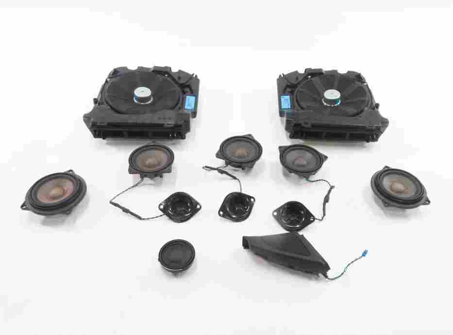 Thumbnail 2: 2011 BMW 535i (F10) HiFi AUDIO SUB SUBWOOFER TWEETER SPEAKER SET-12