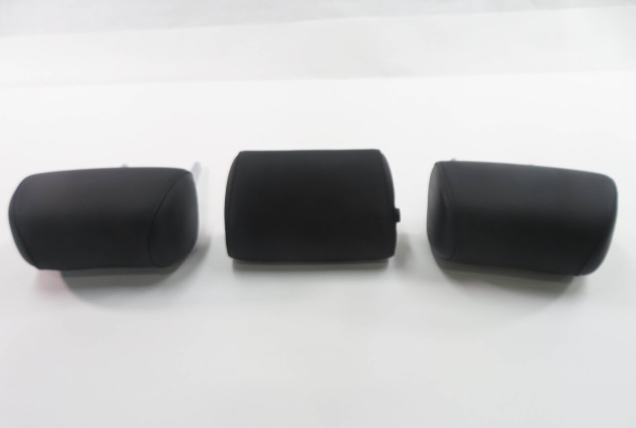 Thumbnail 5: 2011 BMW 535i (F10) REAR SEAT LEFT / CENTER / RIGHT HEADREST SET (BLACK LEATHER)