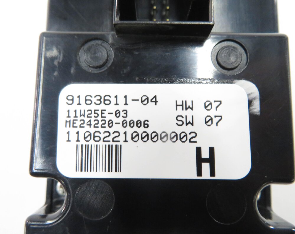 Thumbnail 9: 09-15 BMW 740i 750i 760i B7 (F01) DRIVER WINDOW SWITCH SHADE & P-FOLD (OYSTER)