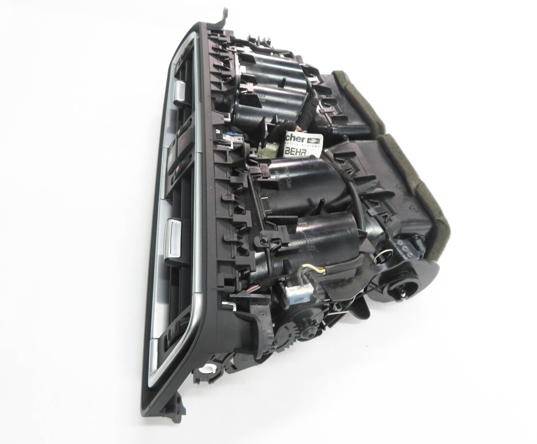 Thumbnail 3: 2012 BMW 750i (F01) CENTER DASH HEATER A/C AIR VENT w/ HAZARD & LOCK SWITCH