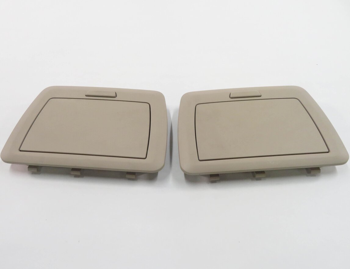 Thumbnail 6: 2012 BMW 750i (F01) REAR MAKUP VANITY MIRROR SET-2 (OYSTER)