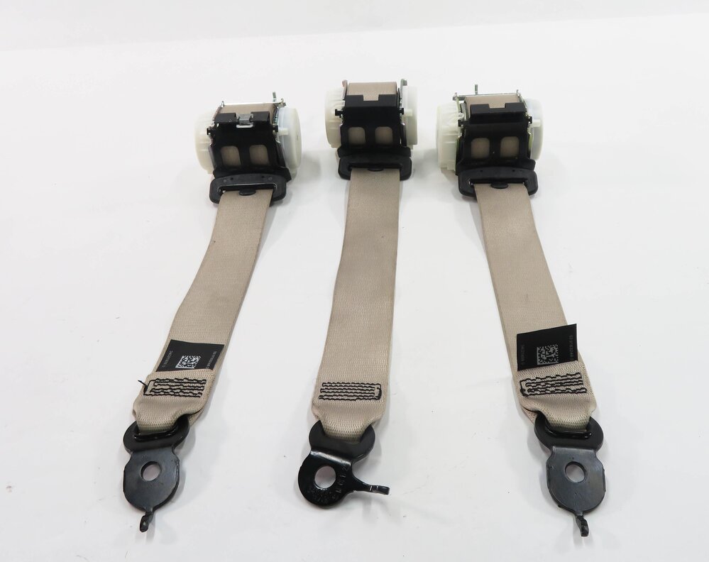 Thumbnail 2: 2012 BMW 750i (F01) REAR SEAT - SEATBELT RETRACTOR SET-3 (OYSTER)