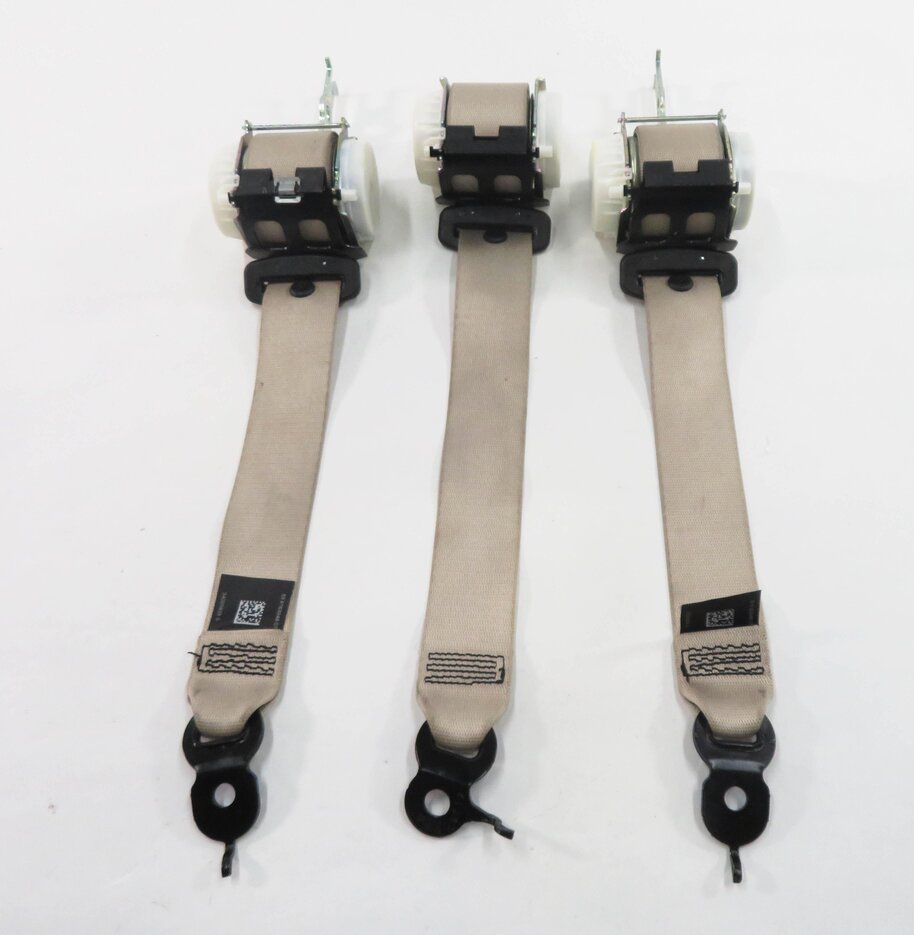 Thumbnail 3: 2012 BMW 750i (F01) REAR SEAT - SEATBELT RETRACTOR SET-3 (OYSTER)