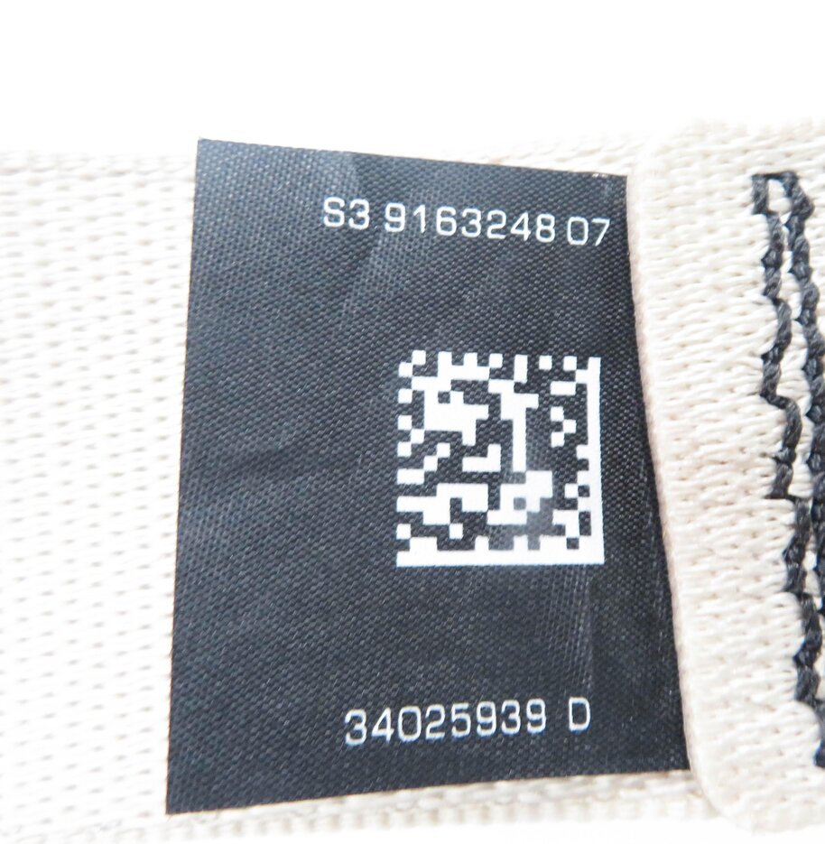 Thumbnail 9: 2012 BMW 750i (F01) REAR SEAT - SEATBELT RETRACTOR SET-3 (OYSTER)