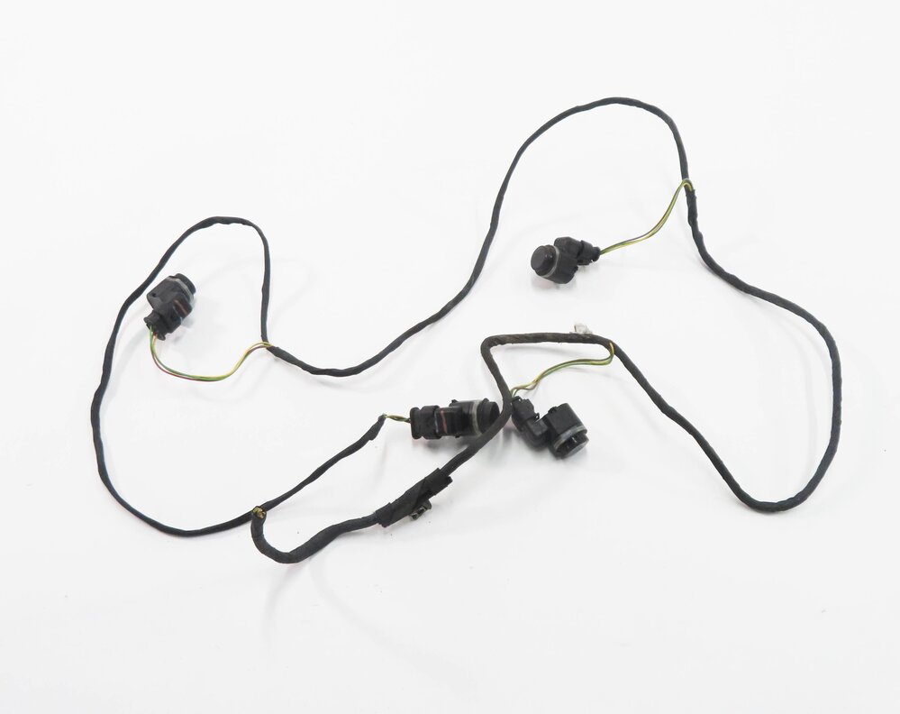 Thumbnail 2: 2012 BMW 750i (F01) REAR PDC PARK DISTANCE SENSOR SET w/ HARNESS (SOPHISTO GRAY)