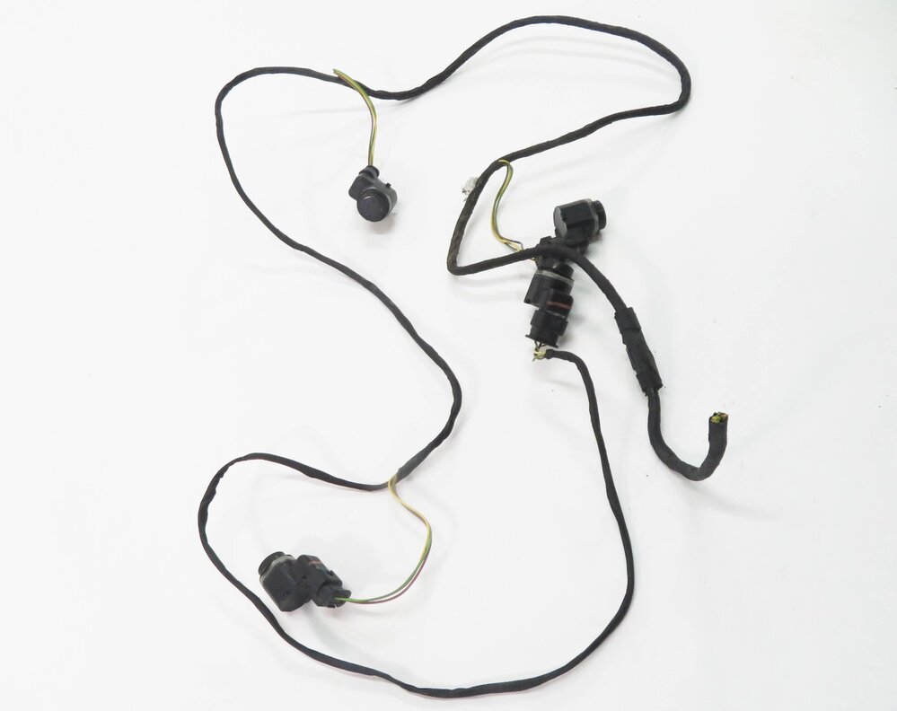Thumbnail 3: 2012 BMW 750i (F01) REAR PDC PARK DISTANCE SENSOR SET w/ HARNESS (SOPHISTO GRAY)