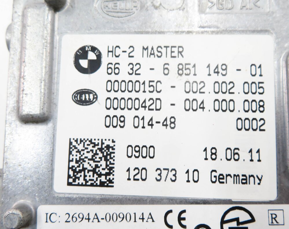 Thumbnail 7: 2012 BMW 750i (F01) RIGHT REAR LANE DEPARTURE WARNING MODULE (MASTER)