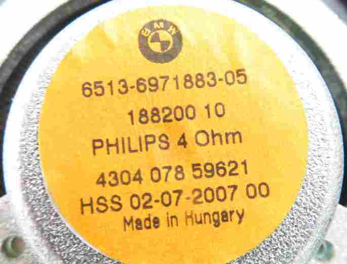 Thumbnail 11: 2008 BMW X5 (E70) HARMAN AUDIO SUBWOOFER SUB WOOFER  TWEETER SPEAKER SET-16