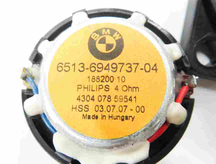 Thumbnail 14: 2008 BMW X5 (E70) HARMAN AUDIO SUBWOOFER SUB WOOFER  TWEETER SPEAKER SET-16