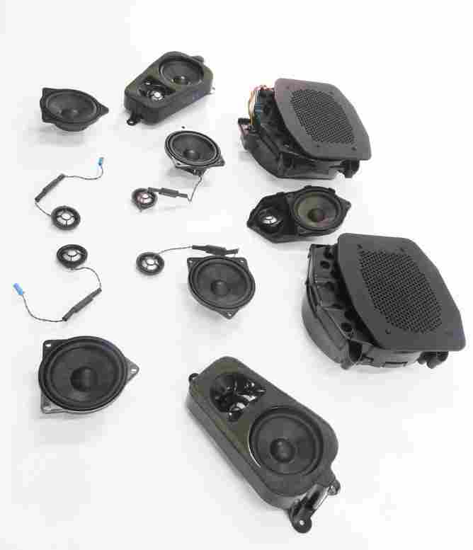 Thumbnail 3: 2008 BMW X5 (E70) HARMAN AUDIO SUBWOOFER SUB WOOFER  TWEETER SPEAKER SET-16