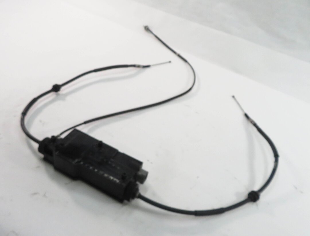 2008 BMW X5 (E70) EMERGENCY PARKING BRAKE ACTUATOR MOTOR w/ CABLES