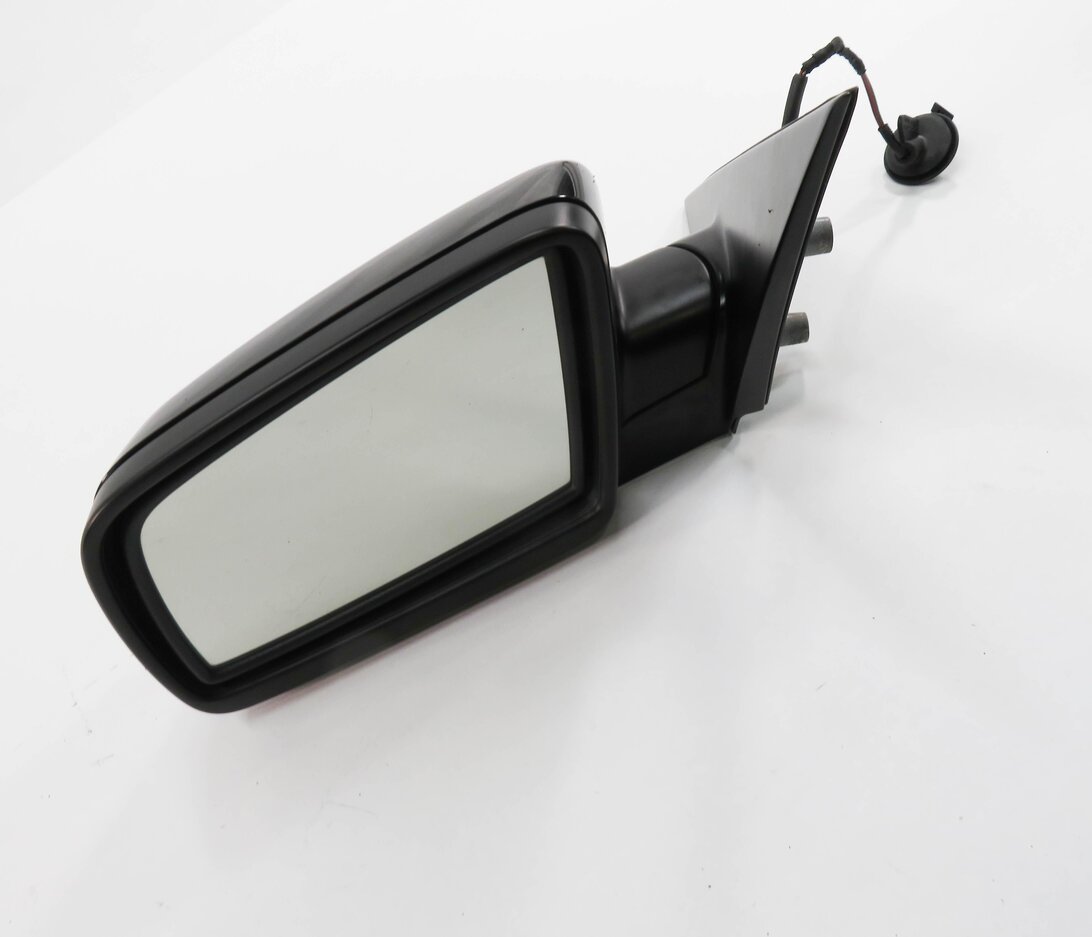 06-10 BMW 525i 528i 530i 535i 550i (E60) LEFT AUTODIM MEMORY DOOR MIRROR (BLACK)