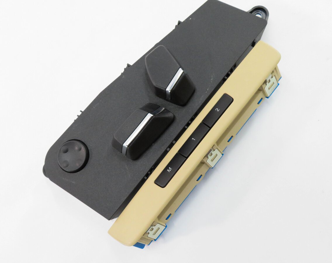 2011 BMW 535i (F10) LEFT FRONT DRIVER POWER SEAT ADJUSTMENT SWITCH (BEIGE)
