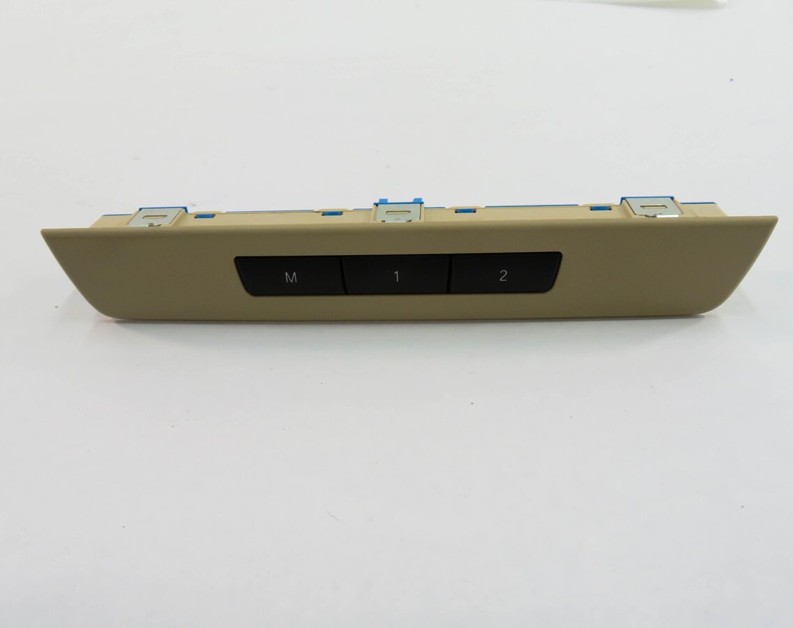 Thumbnail 3: 2011 BMW 535i (F10) LEFT FRONT DRIVER POWER SEAT ADJUSTMENT SWITCH (BEIGE)