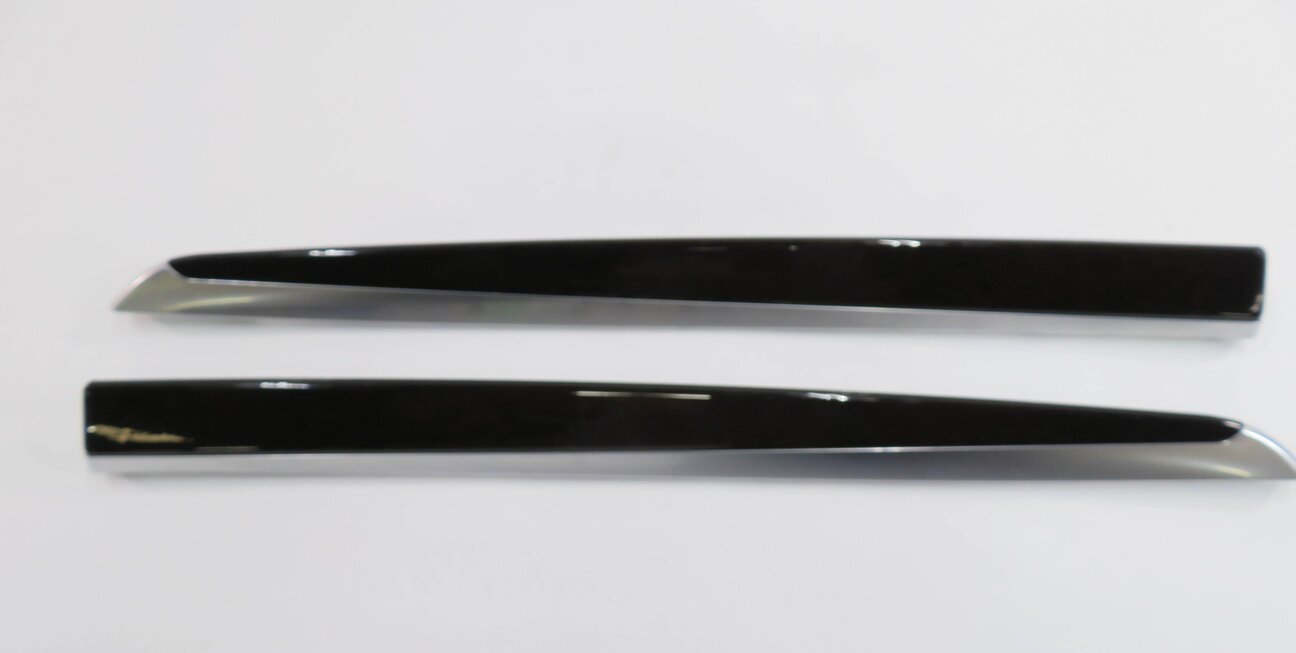 Thumbnail 6: 2011 BMW 535i (F10) DASH DOOR CONSOLE (FINE ASH GRAIN) WOOD TRIM SET-7