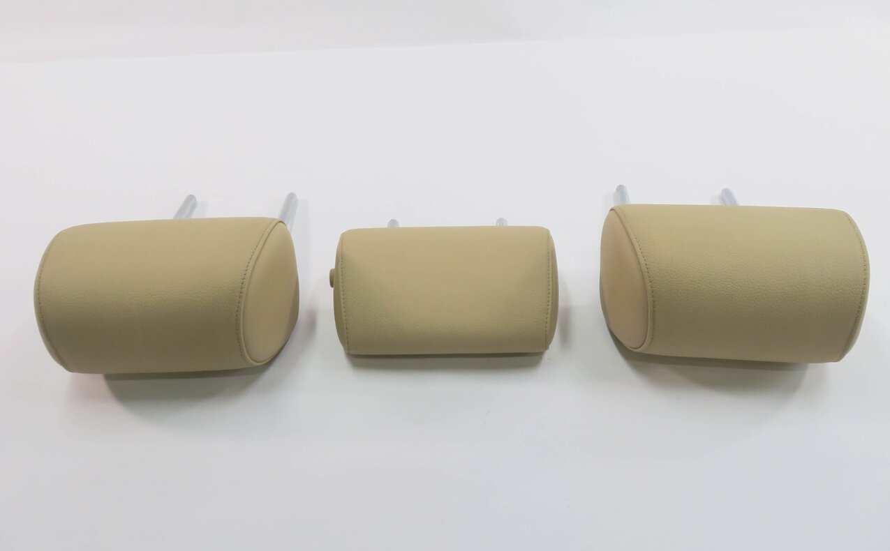 Thumbnail 5: 2011 BMW 535i (F10) REAR SEAT HEADREST SET-3 (VENETO BEIGE LEATHER LCDF)