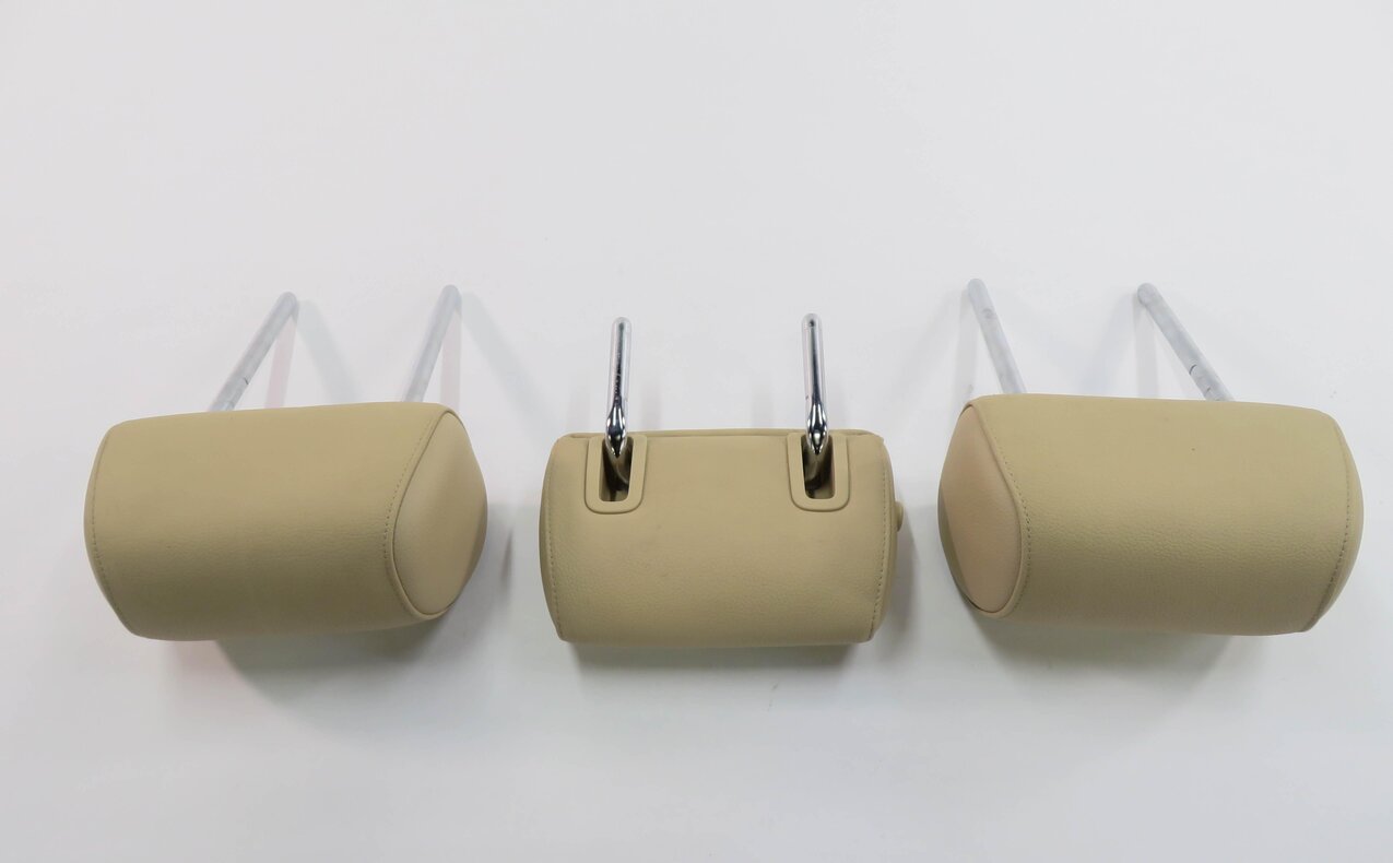 Thumbnail 7: 2011 BMW 535i (F10) REAR SEAT HEADREST SET-3 (VENETO BEIGE LEATHER LCDF)