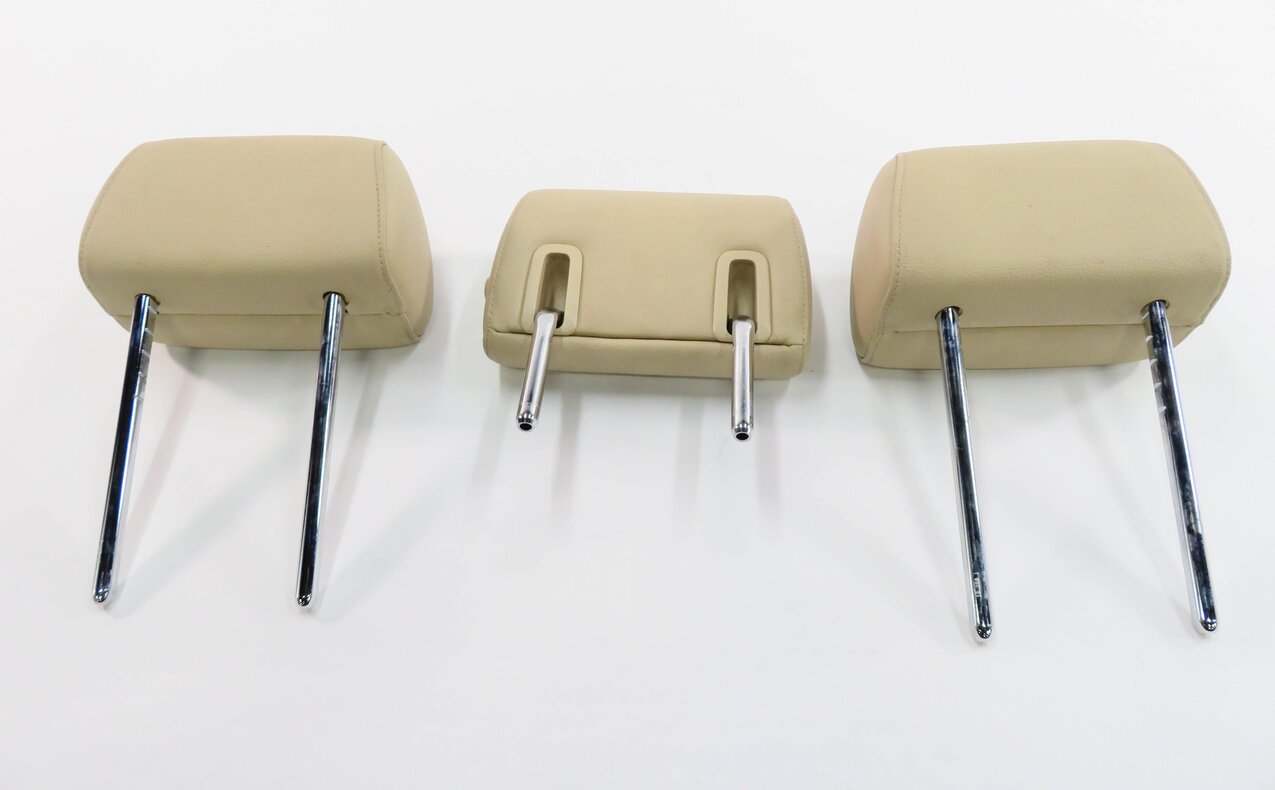 Thumbnail 8: 2011 BMW 535i (F10) REAR SEAT HEADREST SET-3 (VENETO BEIGE LEATHER LCDF)