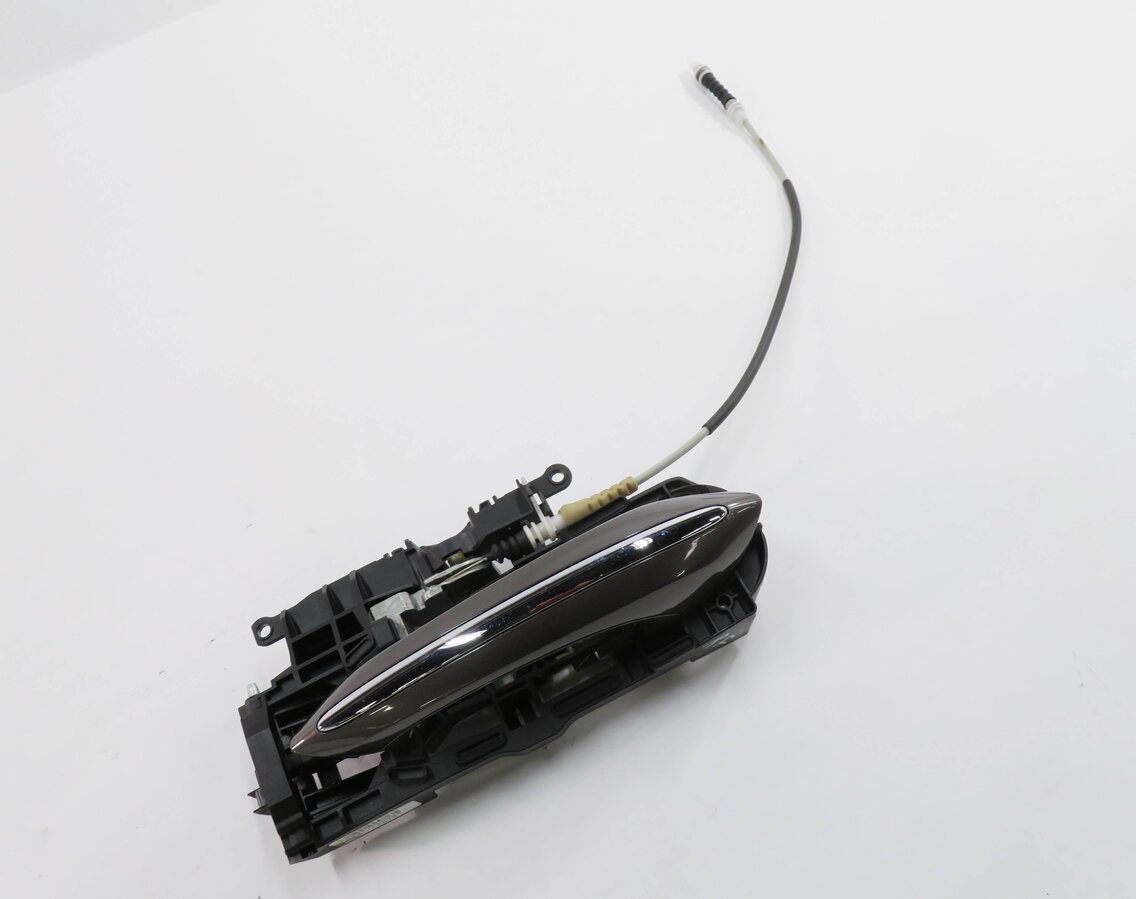2011-2016 BMW 528i 535i 550i M5 (F10) RIGHT FRONT DOOR HANDLE w/ LIGHT (HAVANNA)