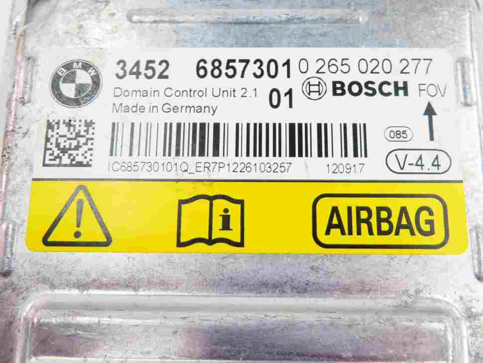 Thumbnail 9: 2013 BMW 740i 750i ALPINA F01 F02 ICM CHASSIS MANAGEMENT SRS BAG CONTROL MODULE