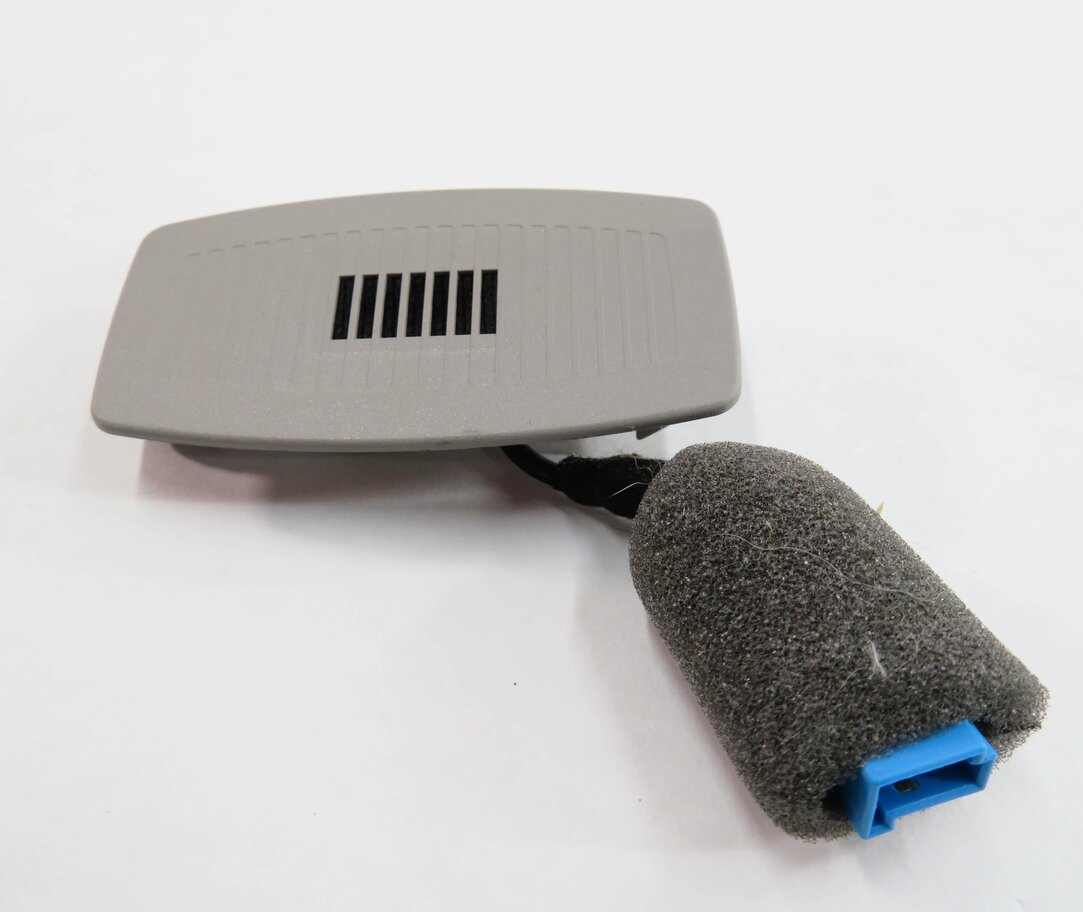 Thumbnail 4: 2013 BMW 740i (F01) CELL PHONE HANDS FREE COMMUNICATION MIC MICROPHONE (GRAY)