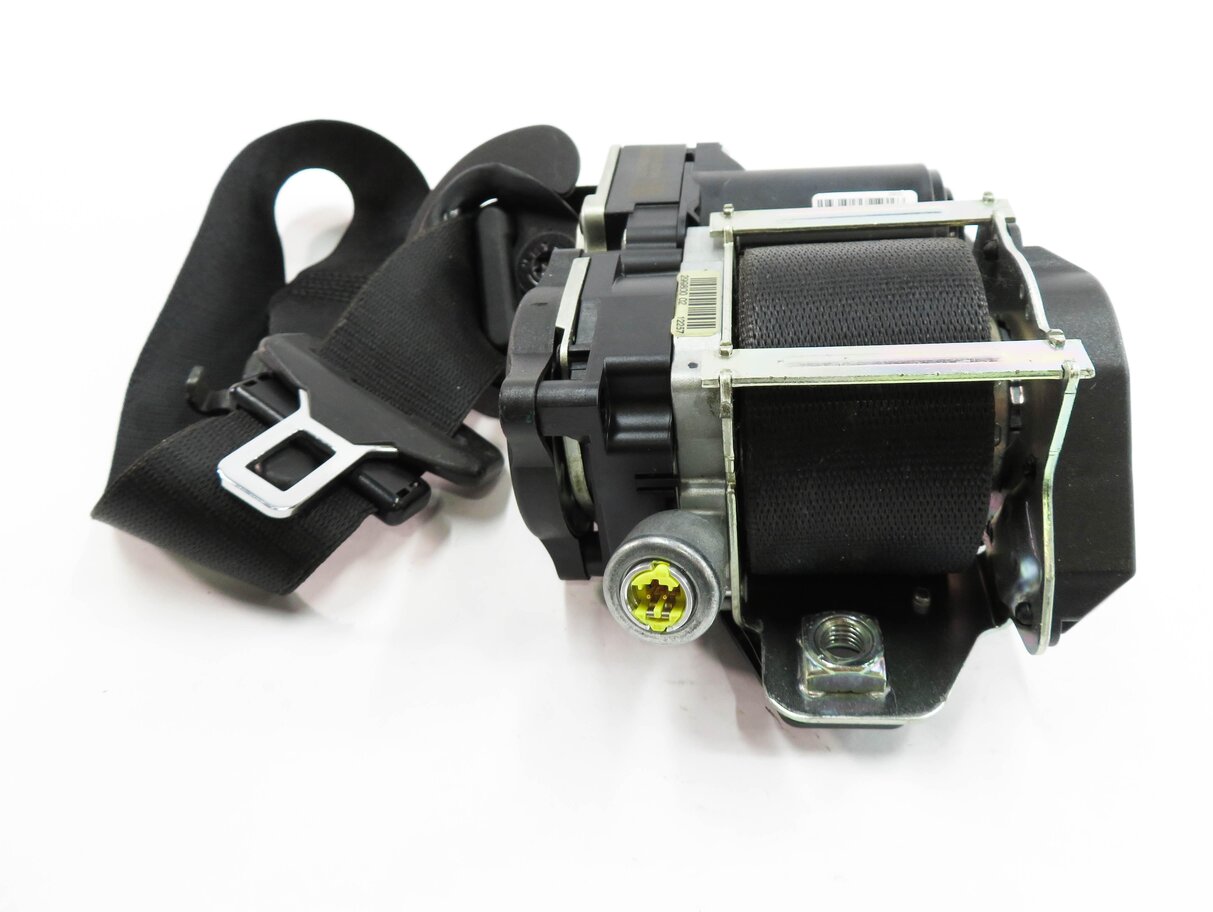 Thumbnail 2: 13-15 BMW 740i 750i 760i (F01 F02 F04) LEFT DRIVER SEATBELT RETRACTOR (BLACK)