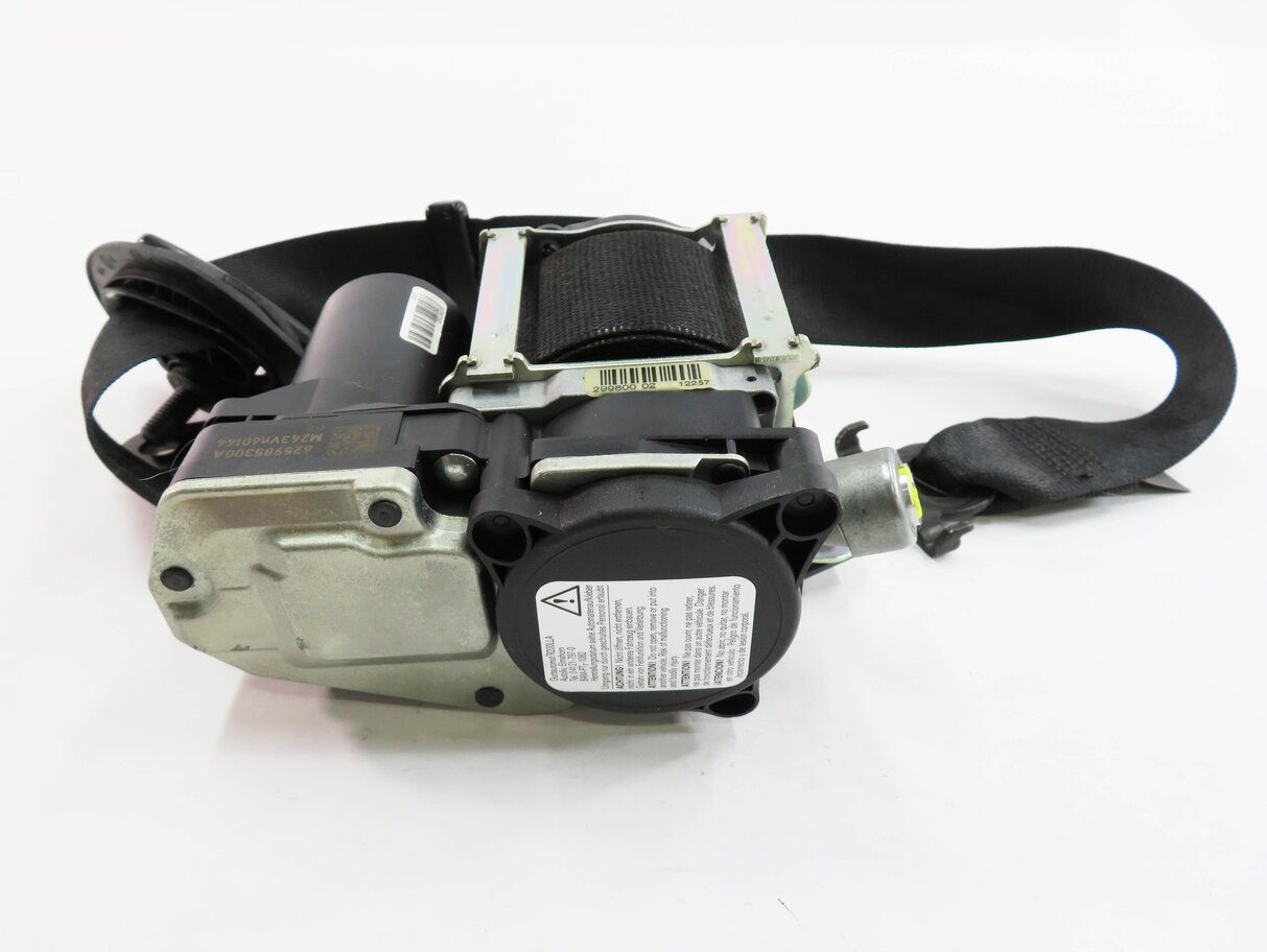 Thumbnail 5: 13-15 BMW 740i 750i 760i (F01 F02 F04) LEFT DRIVER SEATBELT RETRACTOR (BLACK)