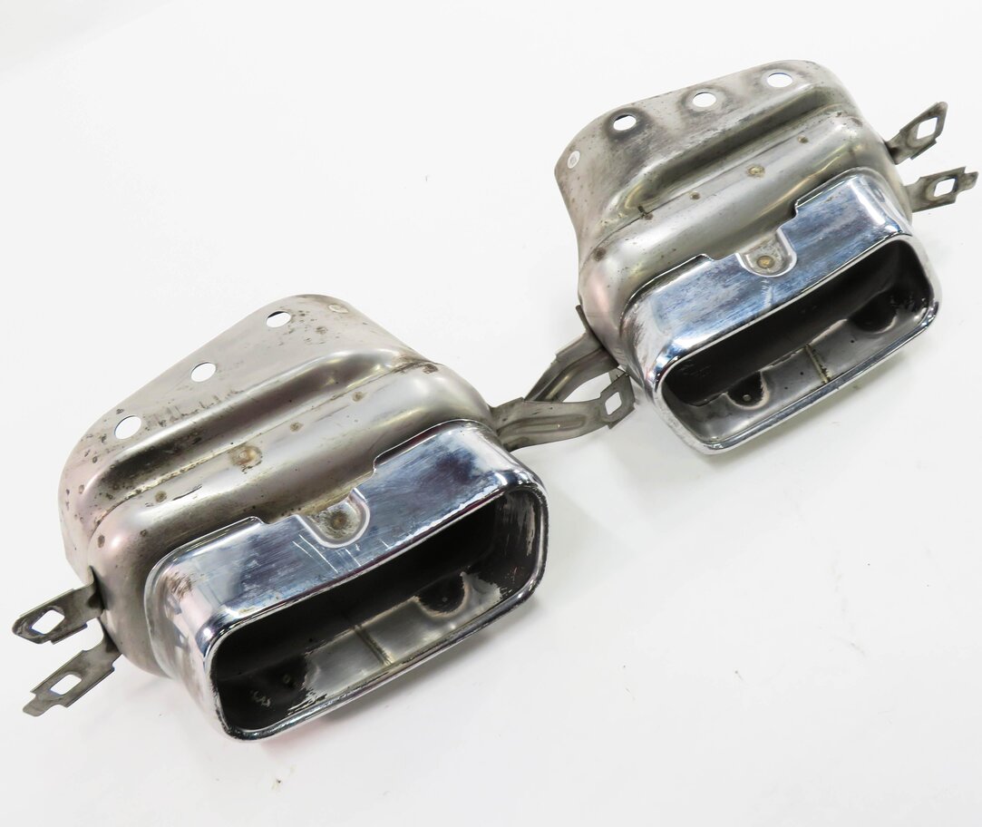 2013 BMW 740i (F01 F02) EXHAUST TIP SET-2