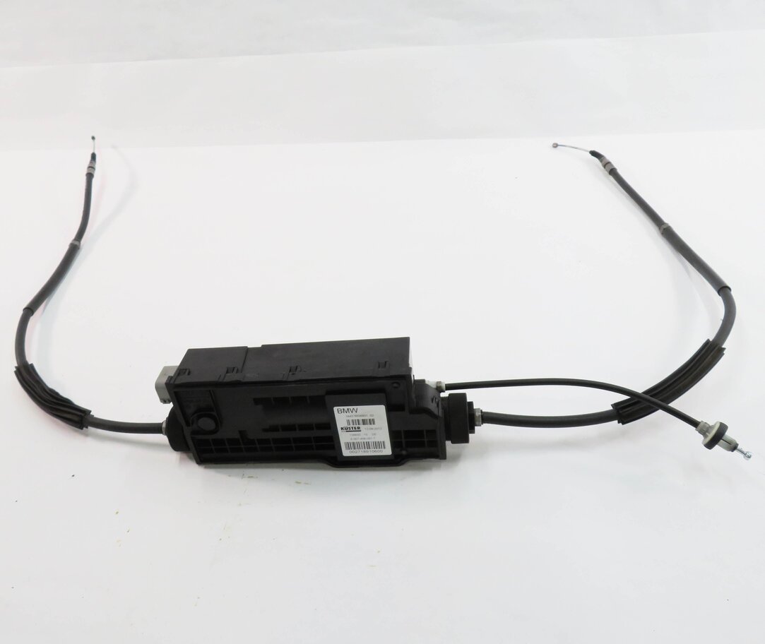 Thumbnail 2: 2013 BMW 740i (F01) EMERGENCY PARKING BRAKE ACTUATOR MOTOR w/ CABLES