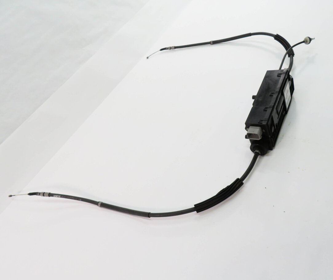 Thumbnail 4: 2013 BMW 740i (F01) EMERGENCY PARKING BRAKE ACTUATOR MOTOR w/ CABLES