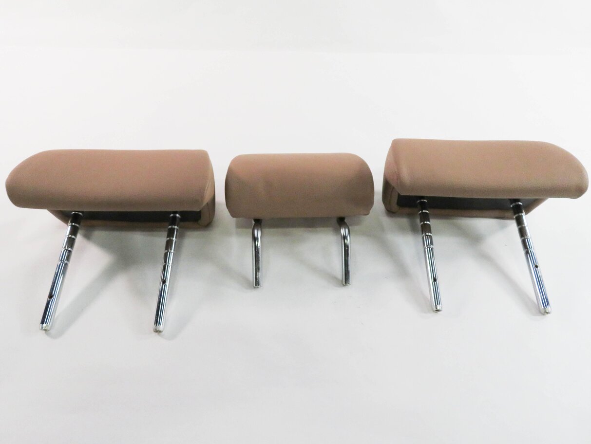 Thumbnail 2: 2013 BMW 740i (F01) REAR SEAT - HEADREST SET-3 (SADDLE BROWN LIGHT LEATHER LCD5)