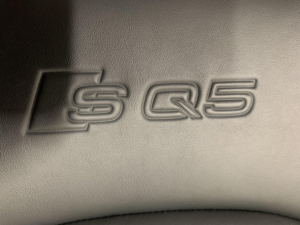 Thumbnail 10: 2015 AUDI SQ5 (B8 8R) PASSENGER - UPPER TOP HEATED SEAT CUSHION (BLACK LEATHER)