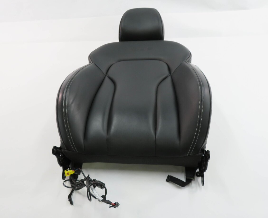 Thumbnail 2: 2015 AUDI SQ5 (B8 8R) PASSENGER - UPPER TOP HEATED SEAT CUSHION (BLACK LEATHER)
