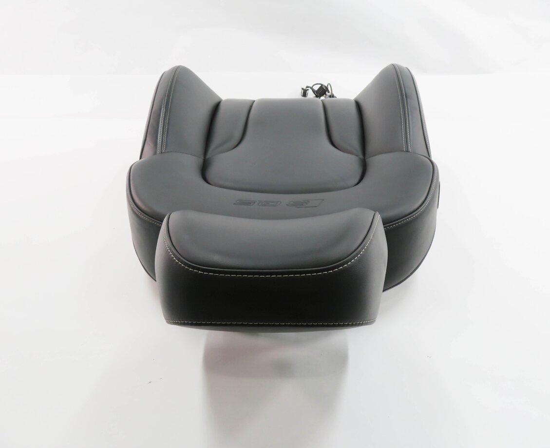 Thumbnail 5: 2015 AUDI SQ5 (B8 8R) PASSENGER - UPPER TOP HEATED SEAT CUSHION (BLACK LEATHER)